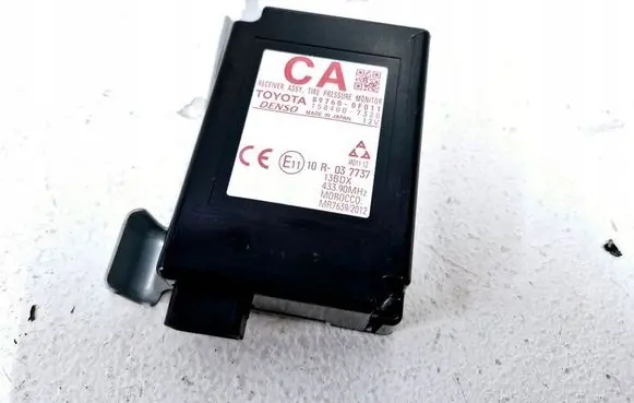 Toyota Verso Tire pressure control unit 89760-0F011