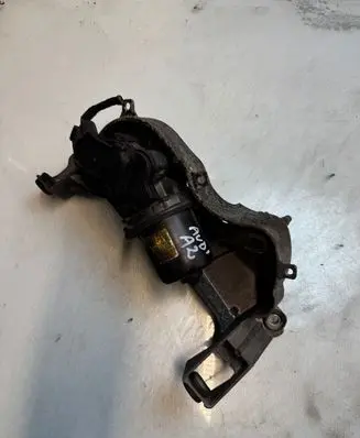 Front wiper linkage and motor