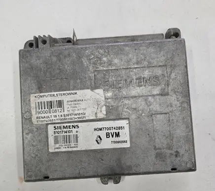 Renault 19 Engine control unit/module 7700863563 S101714101d 7700742831