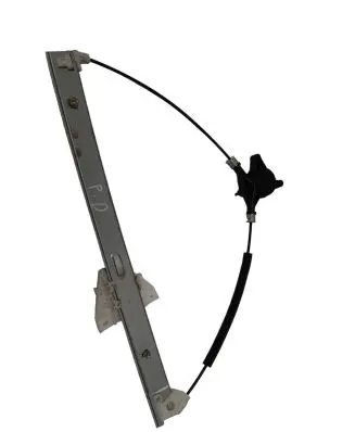 Front window lifting mechanism without motor