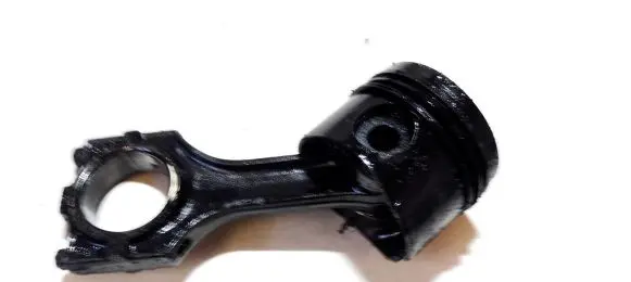 Opel Omega B1 Piston with connecting rod 989b