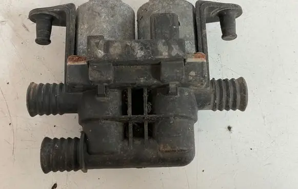 Coolant heater control valve