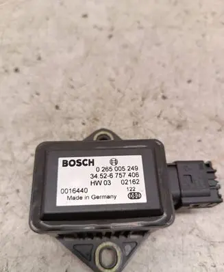 BMW 7 E65 E66 ESP acceleration yaw rate sensor 0265005249 0016440