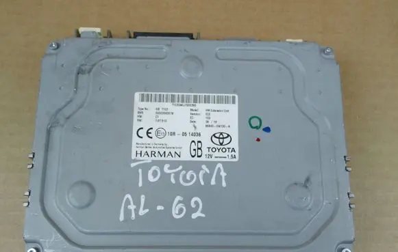 Lexus ES VII XZ10 GPS navigation control unit/module 868400W130A