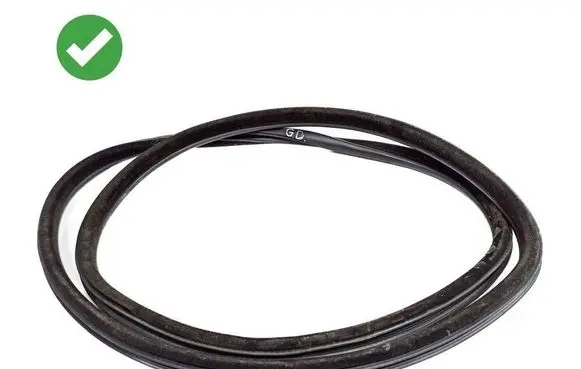 BMW 5 F10 F11 Rear door rubber seal (on body) 