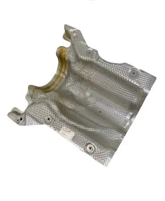 Heat shield in engine bay