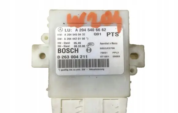 Mercedes-Benz C W204 Parking PDC control unit/module A2045406662