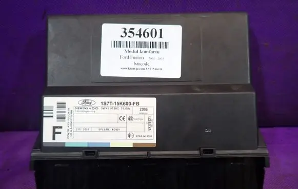 Ford Fusion Central body control module 1S7T15K600FB