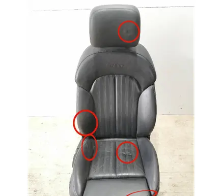 Audi A6 S6 C7 4G Front passenger seat 8k0881106s 4g8971365j 4g8971366a