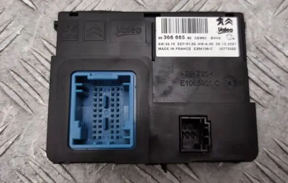 Peugeot Traveller Climate control unit 9836666580
