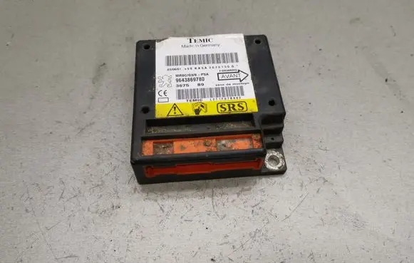 Peugeot 607 Airbag control unit/module 9643869780