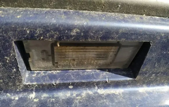 Renault Laguna II Number plate light