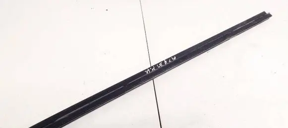 Front door glass trim molding