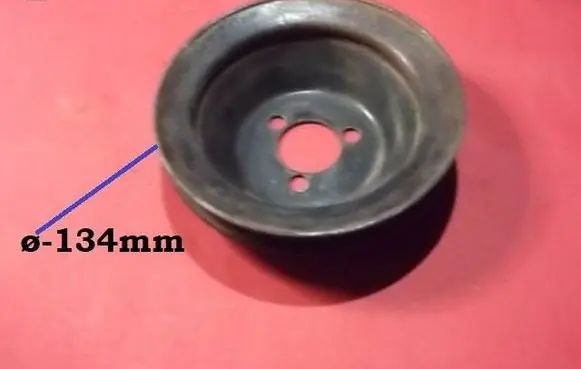 Audi 100 200 5000 C3 Power steering pump pulley 035145278