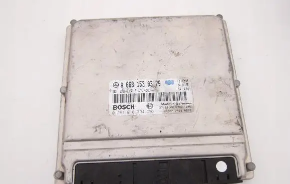 Mercedes-Benz A W168 Engine control unit/module A6681530379 0281010794