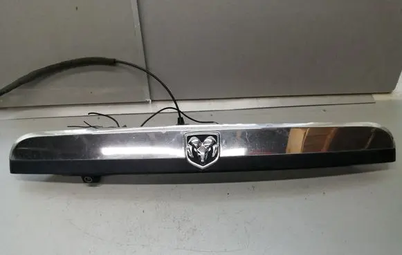 Dodge Grand Caravan Trunk door license plate light bar 