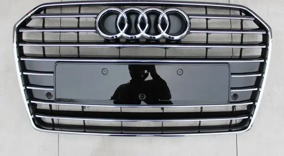 Front bumper upper radiator grill