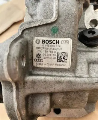 Skoda Yeti (5L) Fuel injection high pressure pump 03L130755D 09241110 0445010514