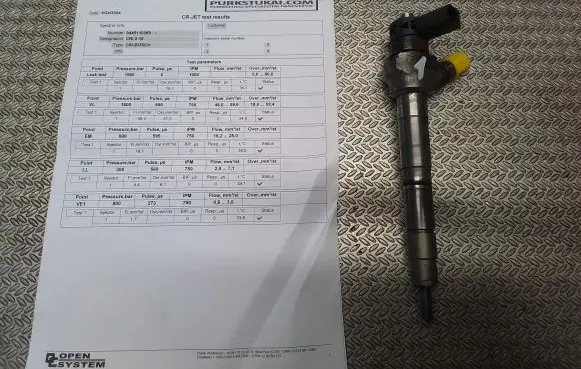 Volkswagen Crafter Fuel injector 0445110369