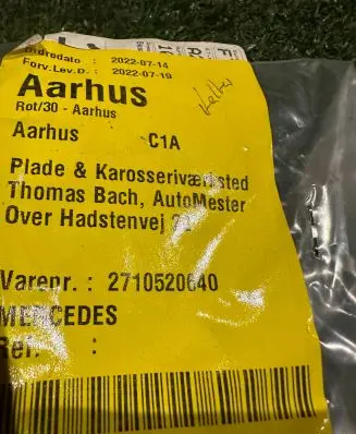 Mercedes-Benz C AMG W204 Timing belt/chain tensioner A2710520640