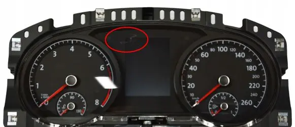 Volkswagen Golf VII Speedometer (instrument cluster) 5G1920640A
