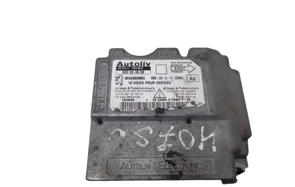 Peugeot 407 Airbag control unit/module 9655880880 603554600