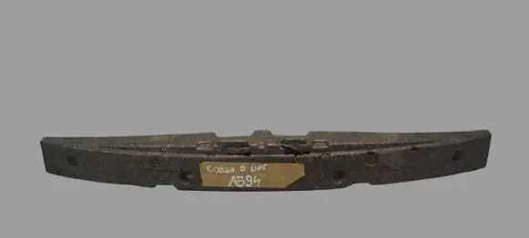 Opel Corsa D Front bumper foam support bar 13285998