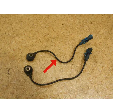Detonation knock sensor