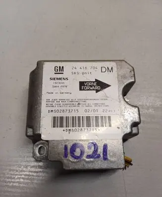 Opel Zafira A Airbag control unit/module 5WK42978 1923594 DMS02873715