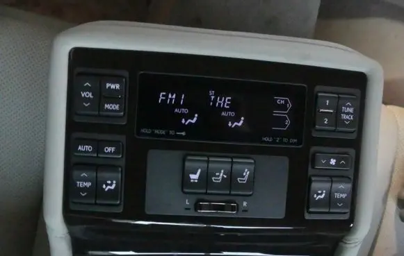 Climate control/heater control trim