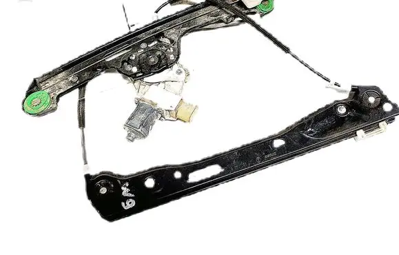 Front door window regulator with motor
