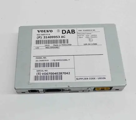 Volvo V60 HiFi Audio sound control unit 31409953AC 10R0412586