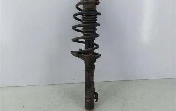 Front shock absorber with coil spring