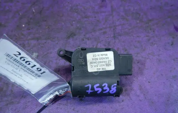 A/C air flow flap actuator/motor