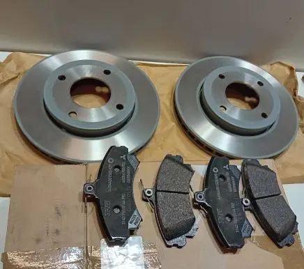 Mitsubishi Colt Brake discs and calipers set 4605A068 4605A734