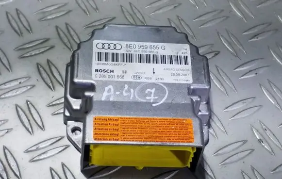 Audi A4 S4 B7 8E 8H Airbag control unit/module 8E0959655G 0285001668 8E0959655