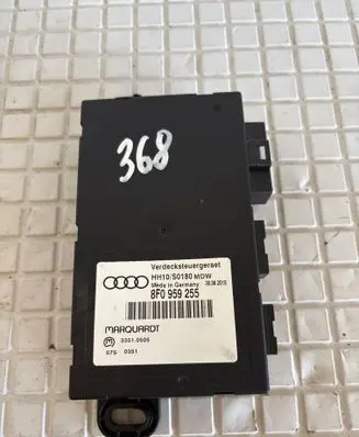 Audi S5 Convertible roof control unit 8F0959255 33510505 8E0959255