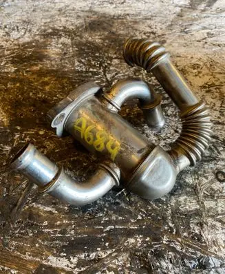 Opel Corsa D EGR valve cooler 55197846 C604