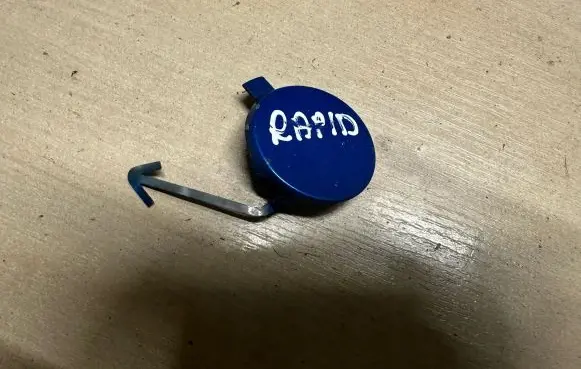 Skoda Rapid (NH) Front tow hook cap/cover