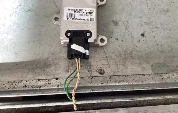 Peugeot 407 ESP acceleration yaw rate sensor 9645884180 448801002007