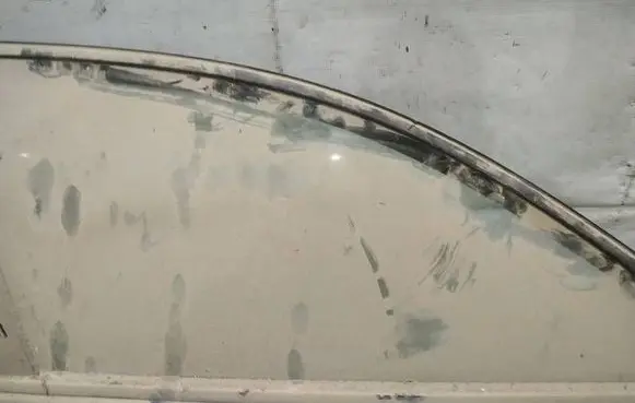 Volkswagen PASSAT B5 Front door window glass four-door AS2