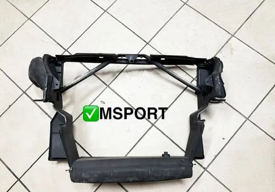 BMW 5 E60 E61 Intercooler air channel guide 7897176 74850610 51217897176