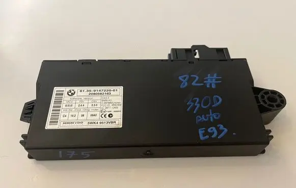 BMW 3 E92 E93 CAS control unit/module 9147220 5WK49513VBR