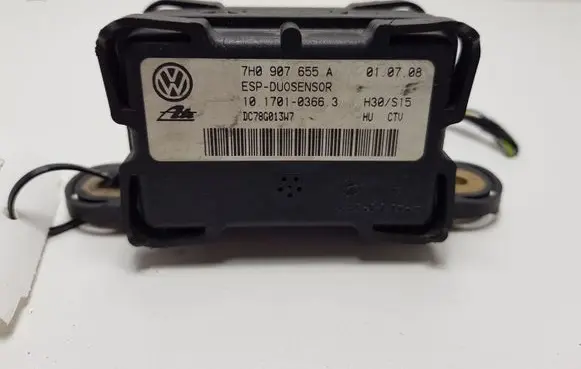 Volkswagen Touran I ESP acceleration yaw rate sensor 7H0907655A
