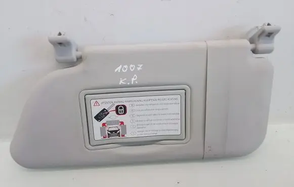 Peugeot 1007 Sun visor