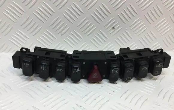 Mercedes-Benz S W220 Hazard light switch 2208214358
