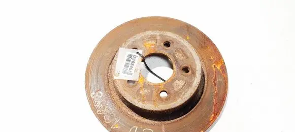 Volvo S40 Rear brake disc neventiliuojamas