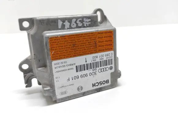 Volkswagen Touareg I Airbag control unit/module 3D0909601F 0285001800