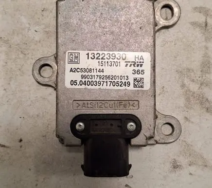 Opel Vectra C ESP acceleration yaw rate sensor 13223930 A2C53081144 15113701
