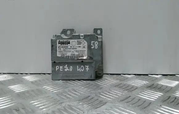 Peugeot 407 Airbag control unit/module 603554600 9655880880